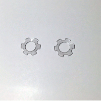 1/12 Rear Wheel Adaptor Medium (Clear)